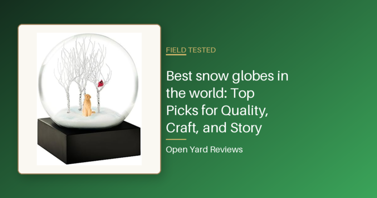 Best snow globes in the world: Top Picks for Quality, Craft, and Story